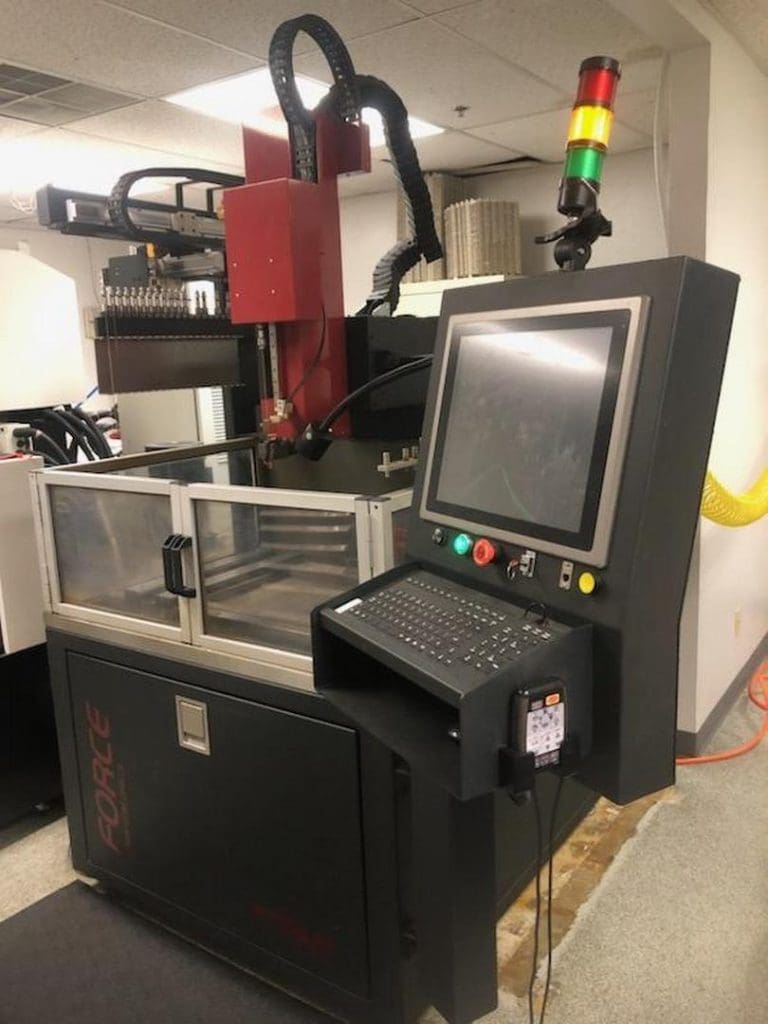 Used Titan Force 90 EDM Hole Popper For Sale