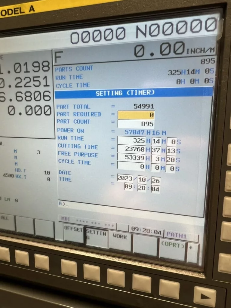 2012 Toyoda FH400J CNC Horizontal Machining Center, photo 11 of 15