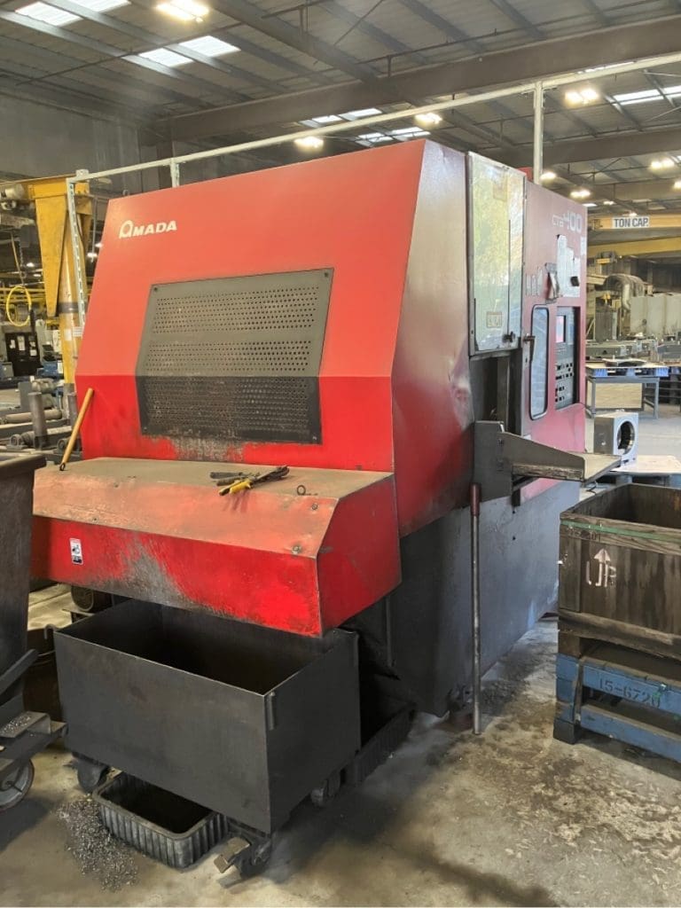 Used Amada CTB400 Vertical Bandsaw For Sale