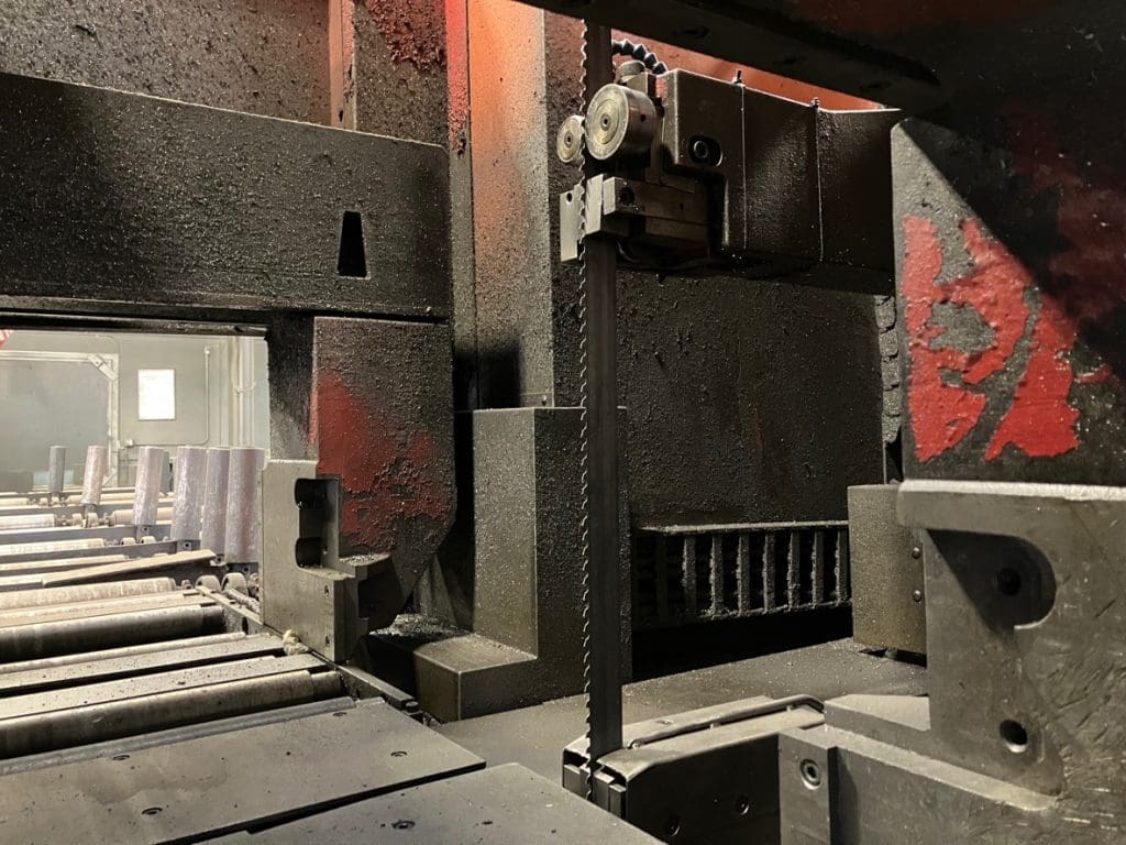 Used Amada CTB400 Vertical Bandsaw For Sale