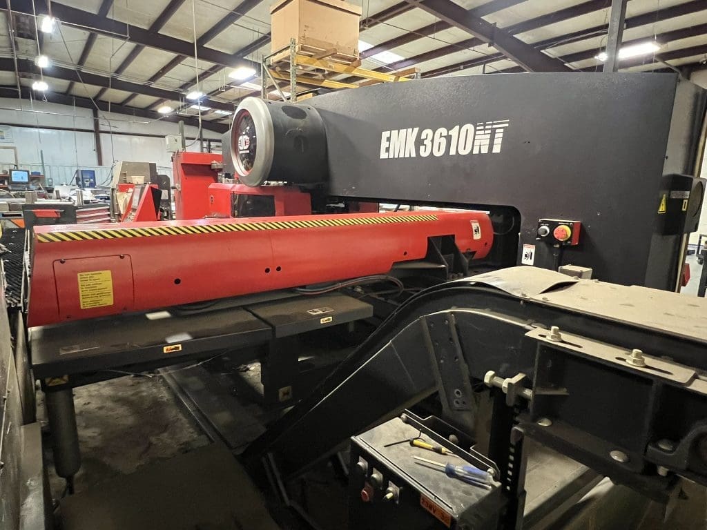 Used Amada EMK 3610NT Turret Punch for Sale
