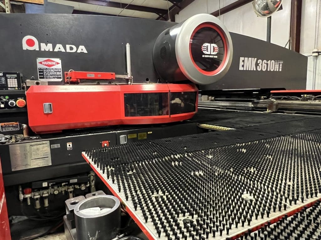 Used Amada EMK 3610NT Turret Punch for Sale