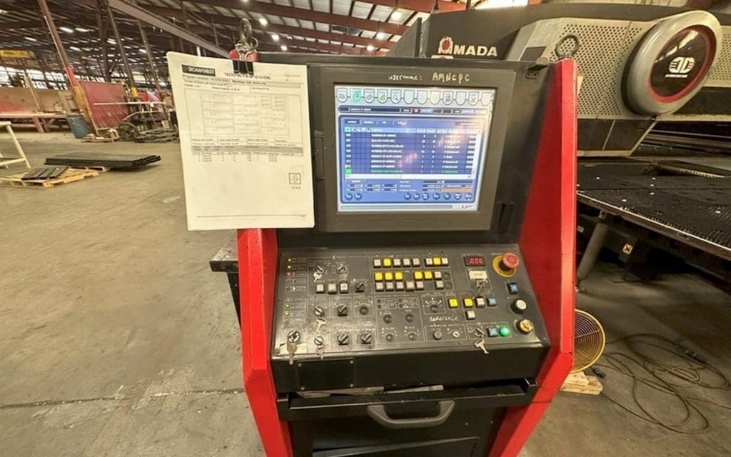 2011 Amada EMLK 3610NT Laser, photo 2 of 2