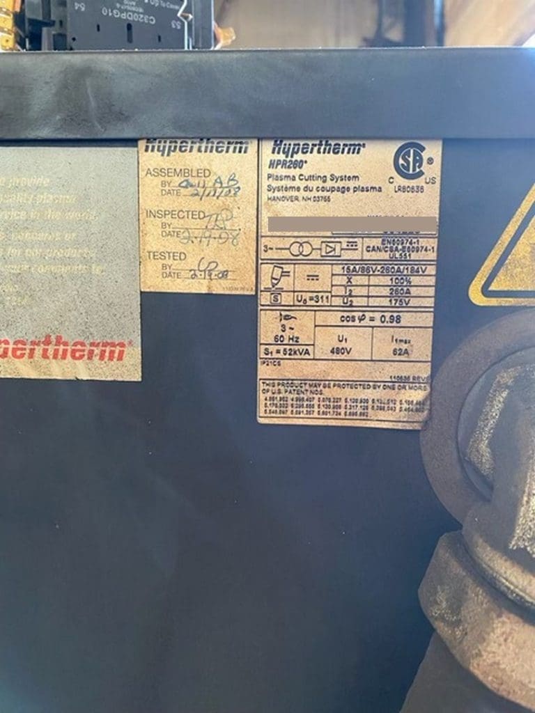 Used Burlington Automation Python XS Beam Line For Sale
