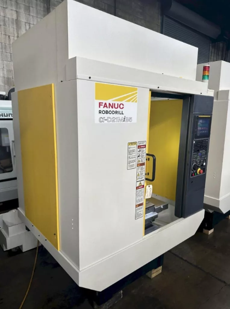 2017 Fanuc Robodrill a-D21MiB5 CNC Vertical Machining Center, photo 3 of 10
