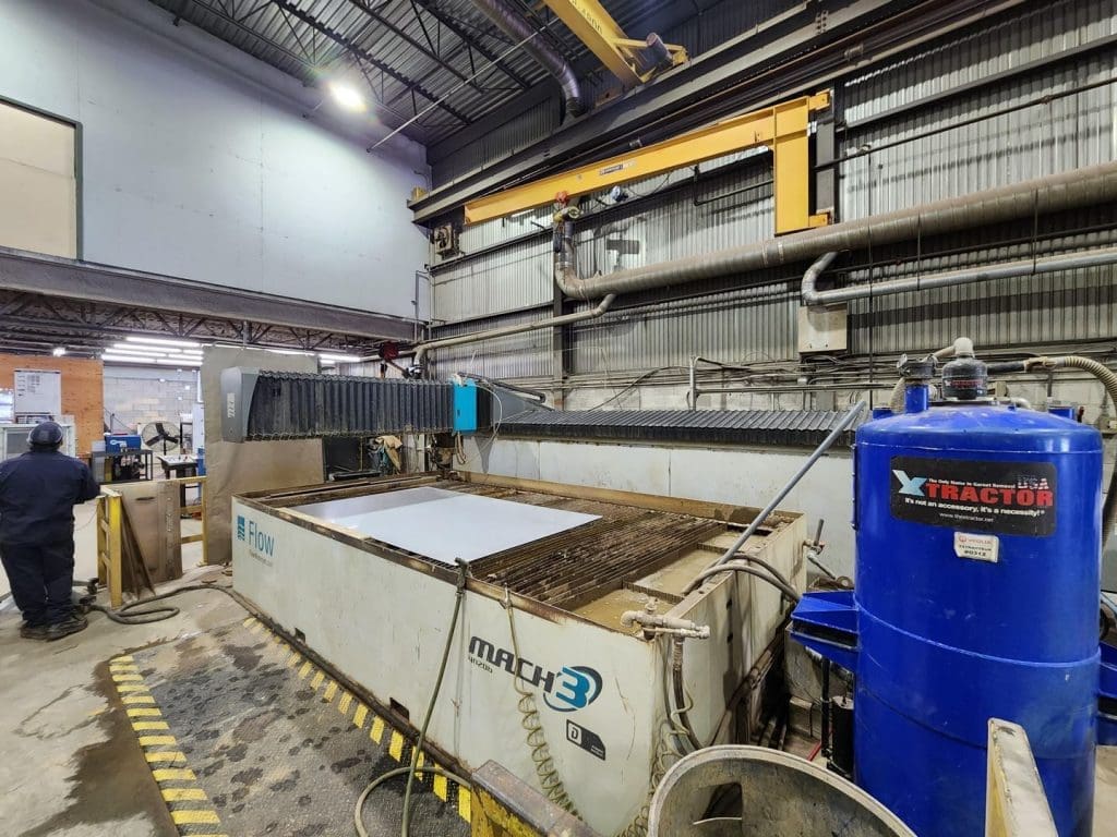 Used Flow Mach 3 4020b CNC Waterjet For Sale