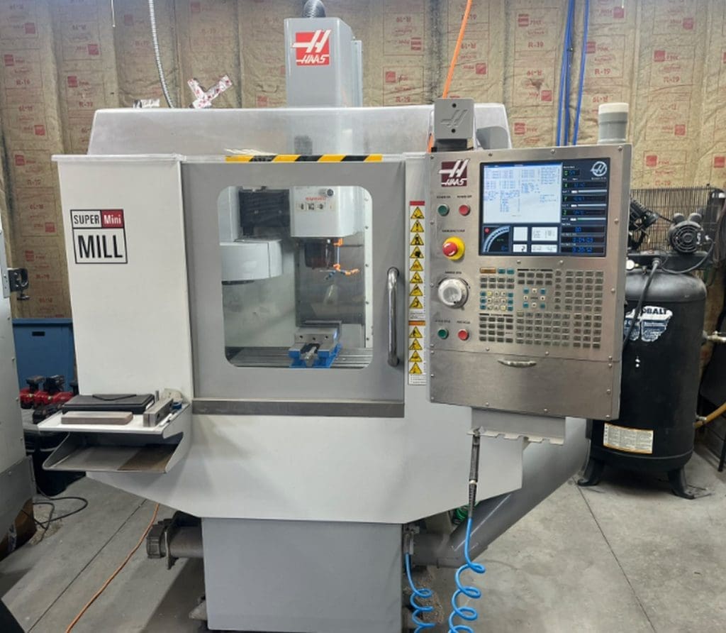 2008 Haas Super Mini Mill CNC Vertical Machining Center, photo 1 of 9