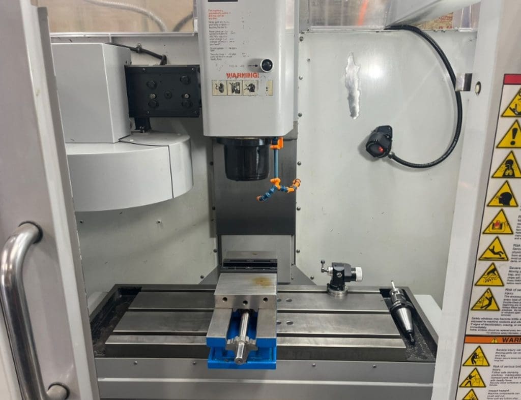 2008 Haas Super Mini Mill CNC Vertical Machining Center, photo 3 of 9