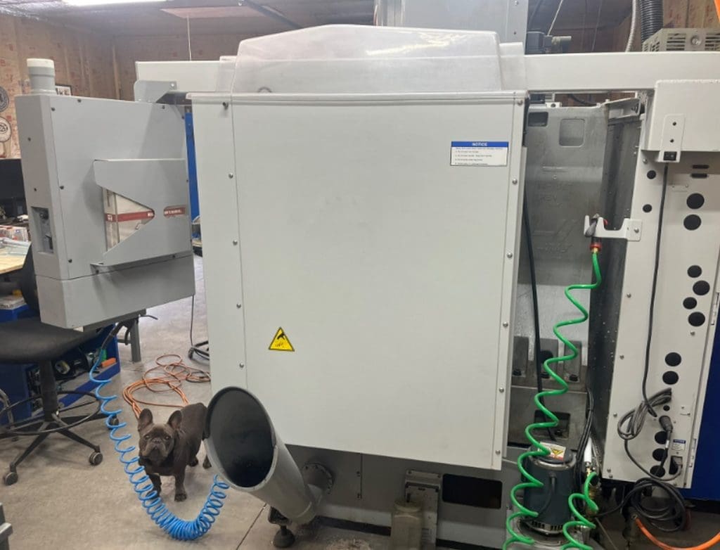 2008 Haas Super Mini Mill CNC Vertical Machining Center, photo 4 of 9