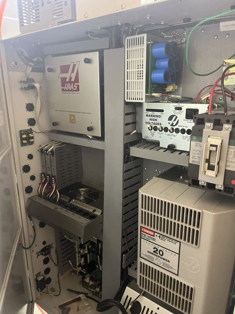 2008 Haas Super Mini Mill CNC Vertical Machining Center, photo 8 of 9
