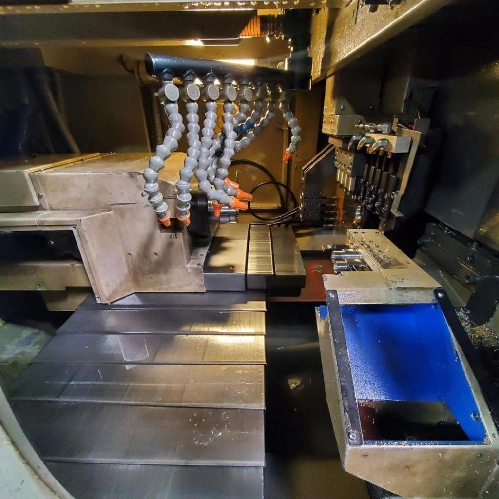 Used Hanwha XD32H CNC Swiss Lathe For Sale