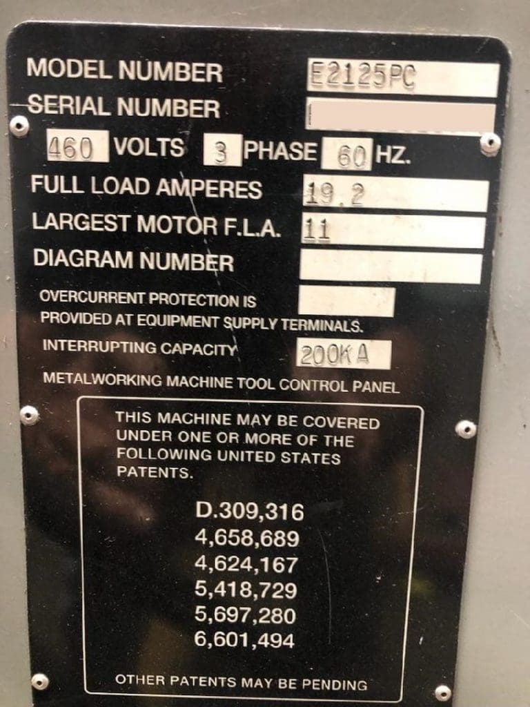 Used Marvel 2125A-PC60 Saw For Sale