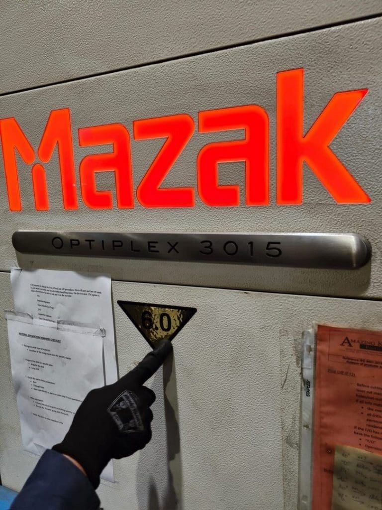 2013 Mazak Optiplex 3015 Laser, photo 6 of 8