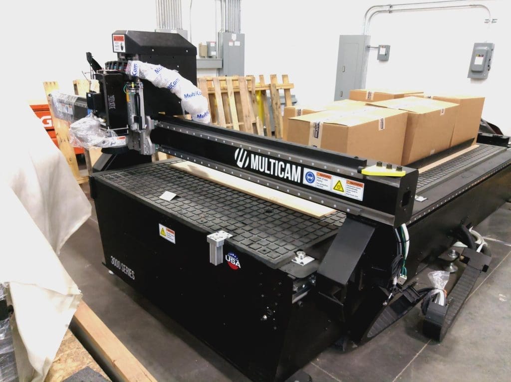 Used Multicam 3000 Series CNC Router for Sale