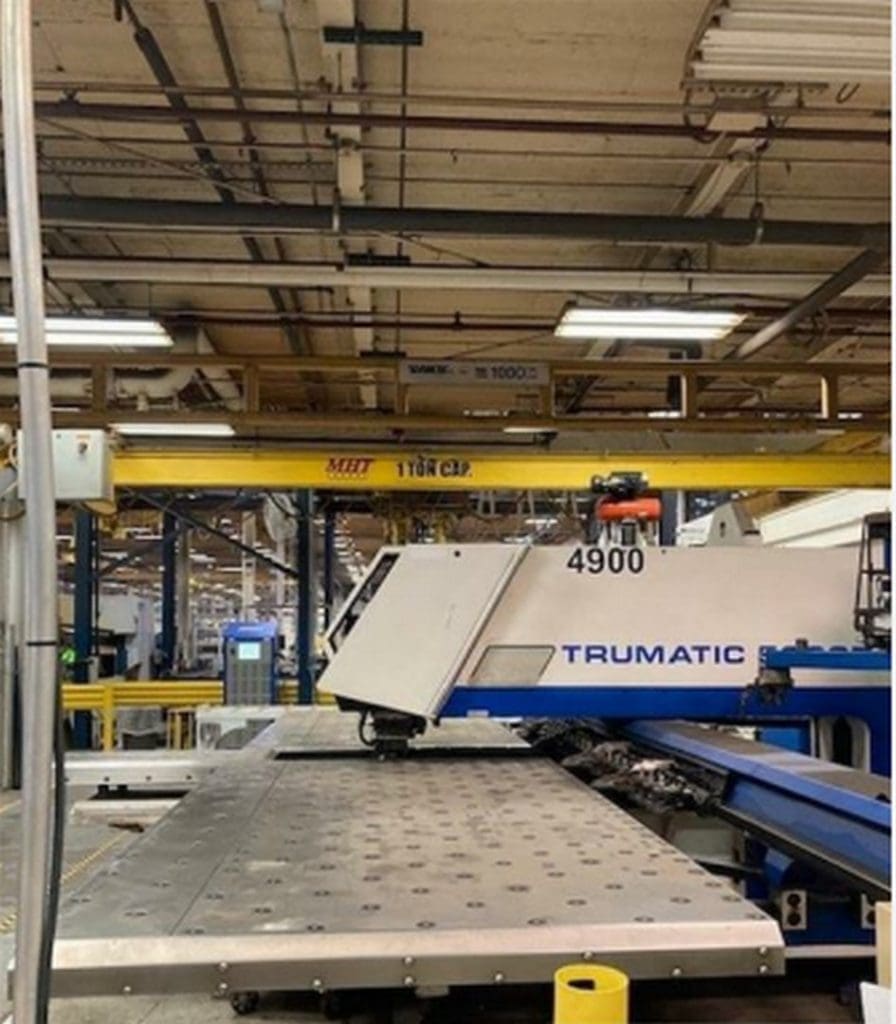 Used Trumpf TruMatic 5000R Turret Punch For Sale