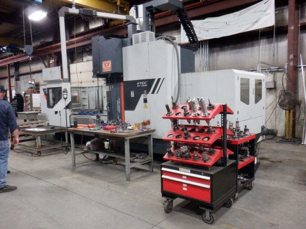 Used VisionWide V-Tec SF2616 CNC Vertical Machining Center For Sale