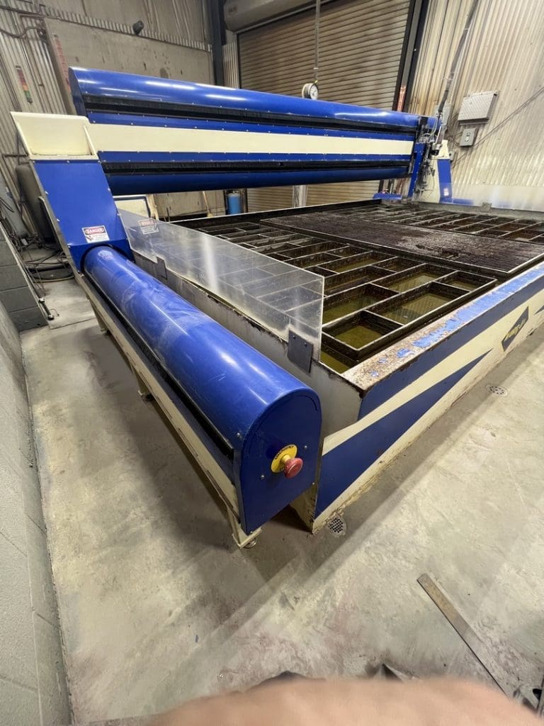 Used Wardjet Z-813 CNC Waterjet For Sale