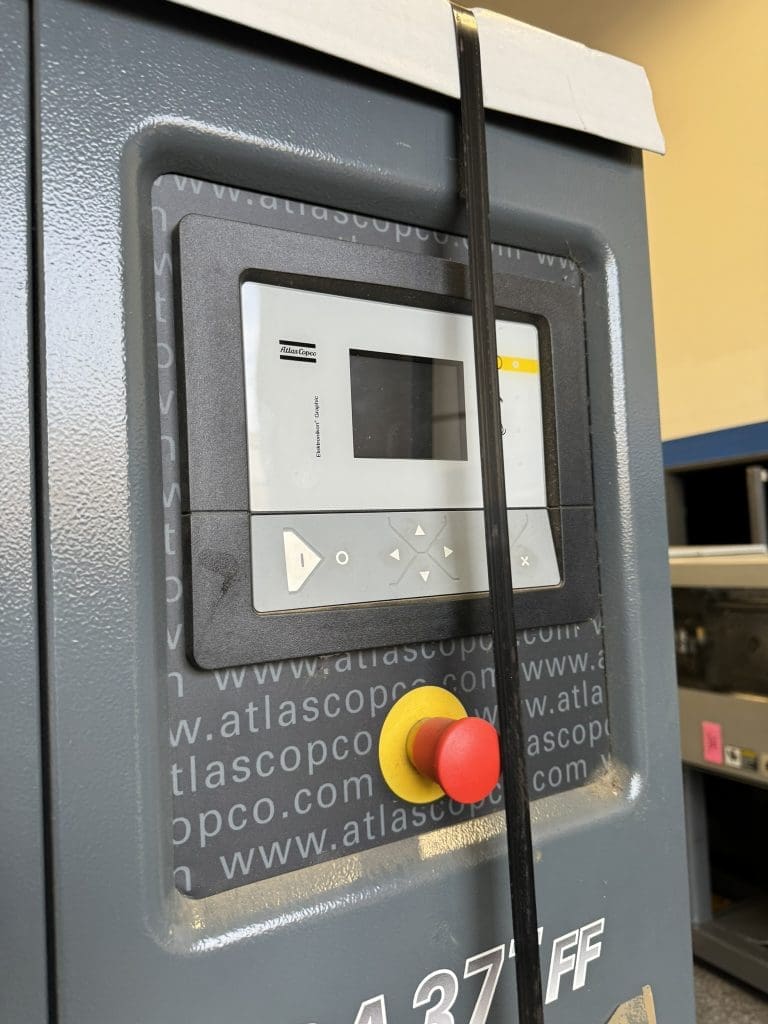 2015 Atlas Copco GA37+FF Compressor, photo 2 of 7