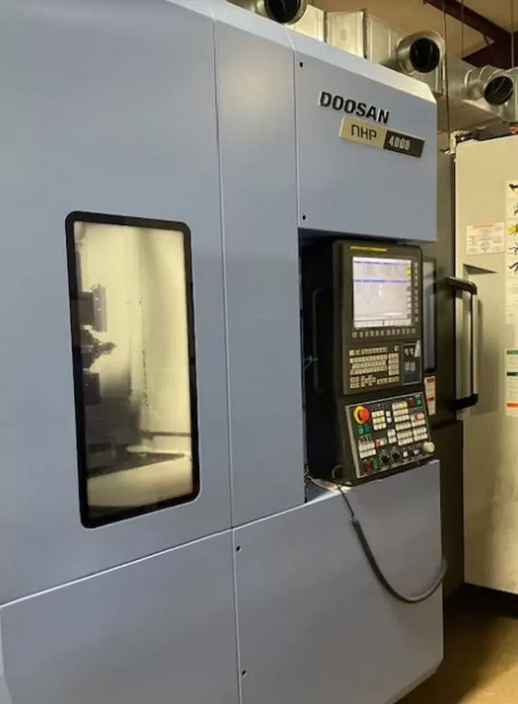 Used Doosan NHP 4000 CNC Horizontal Machining Center For Sale
