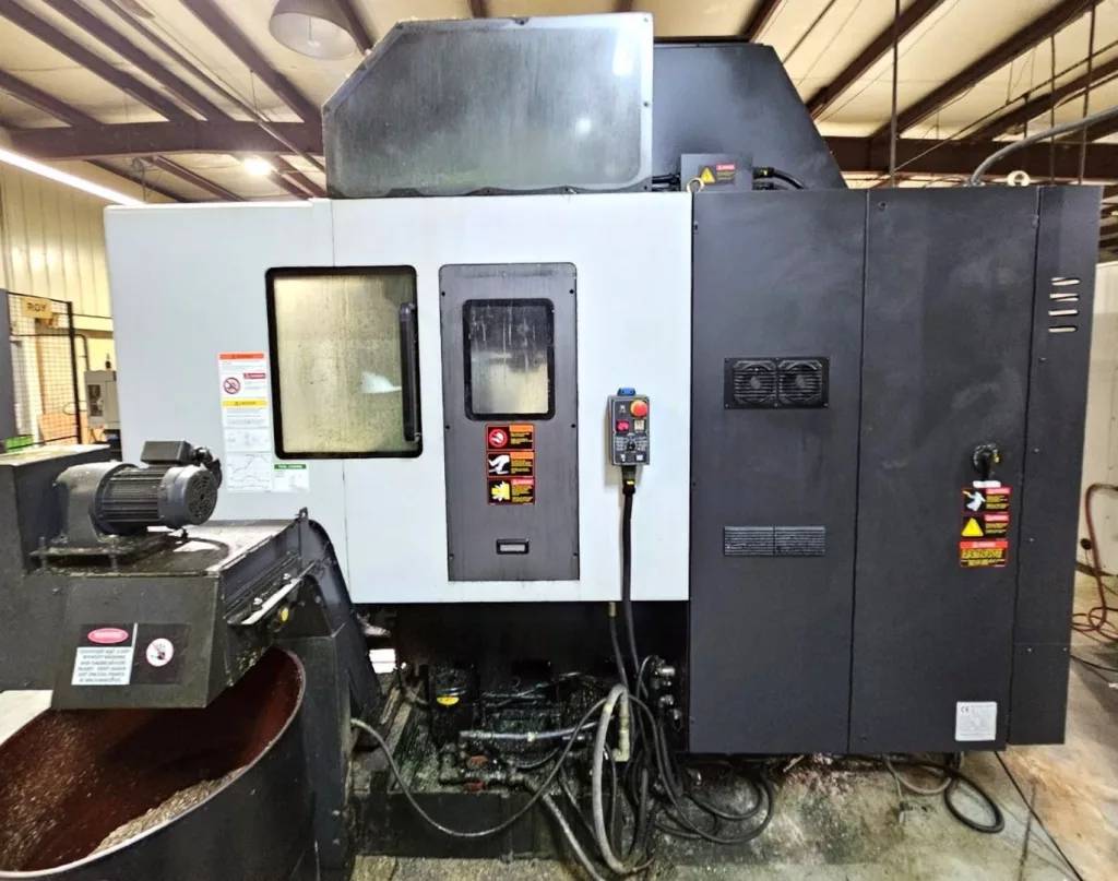2008 Doosan VC-500APC CNC Vertical Machining Center, photo 9 of 10