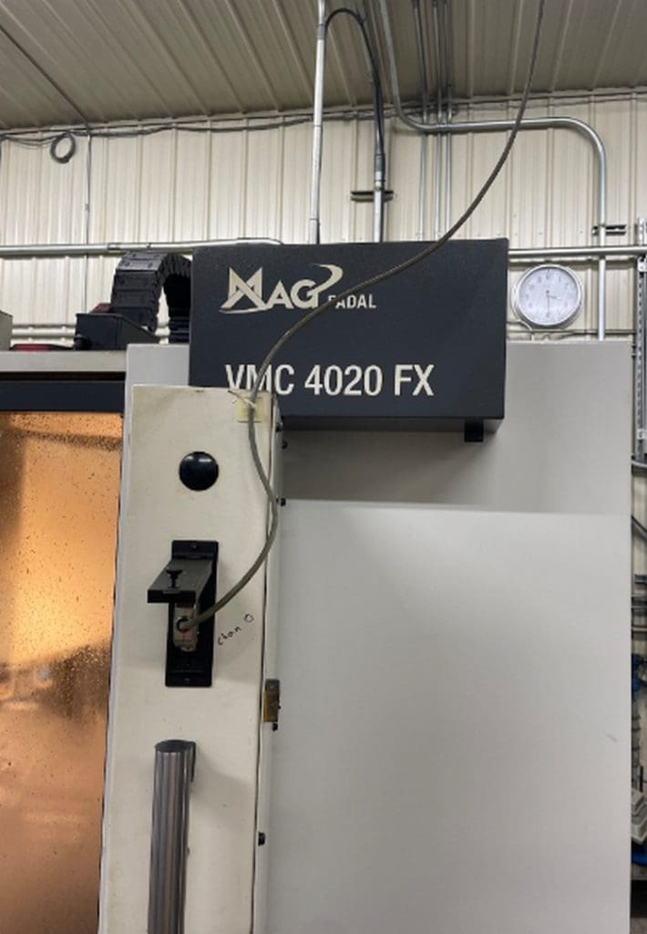Used Fadal VMC 4020FX CNC Vertical Machining Center For Sale