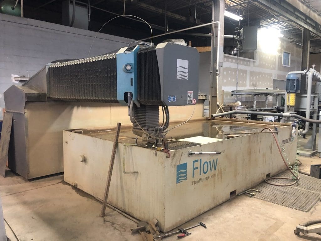 Used Flow Mach 3 4020b CNC Waterjet For Sale
