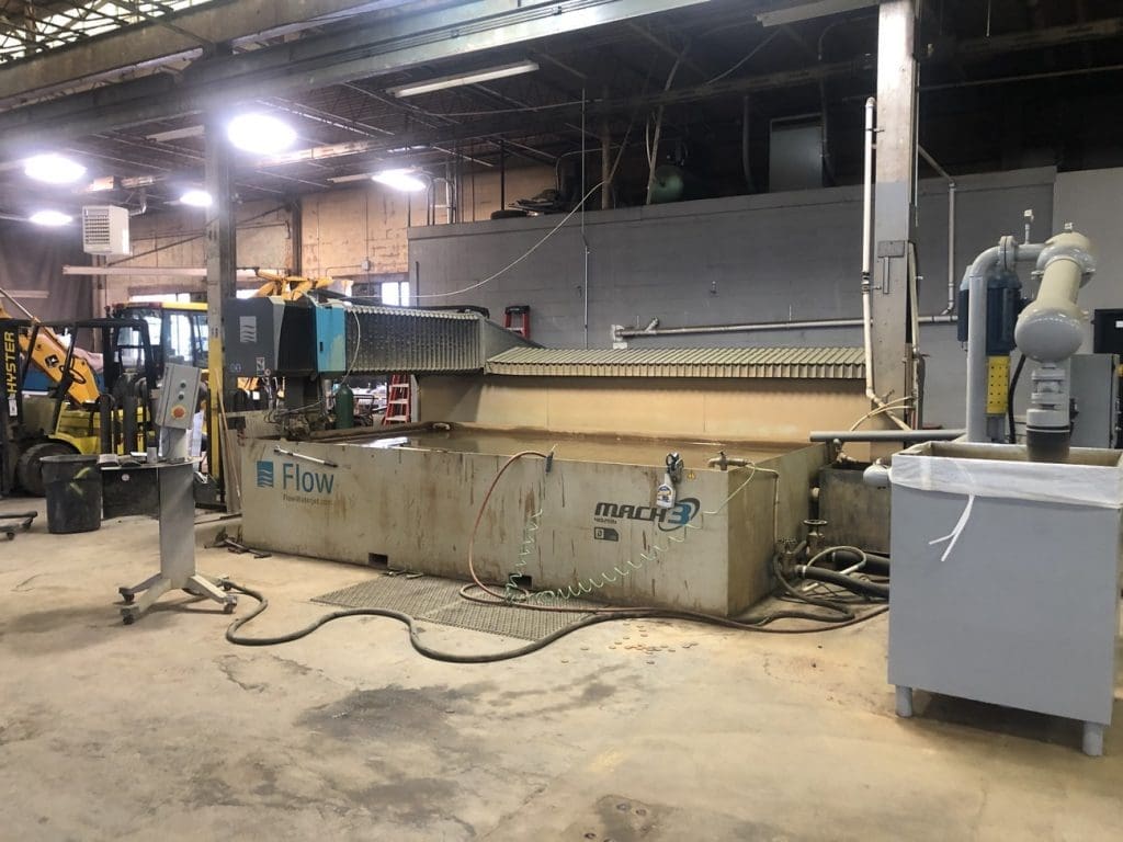 Used Flow Mach 3 4020b CNC Waterjet For Sale