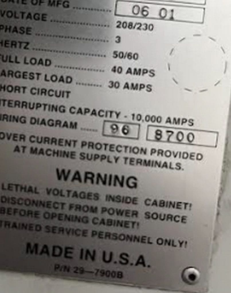 Used Haas SL-10 CNC Lathe For Sale