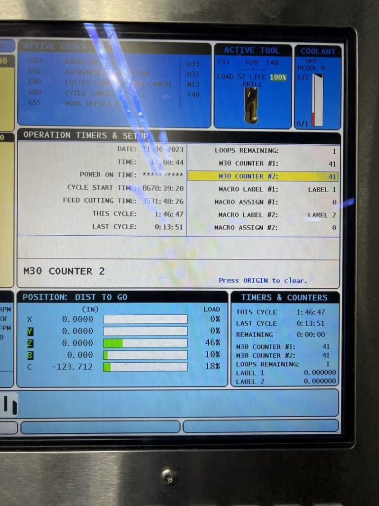 2015 Haas UMC-750SS CNC Vertical Machining Center, photo 5 of 5