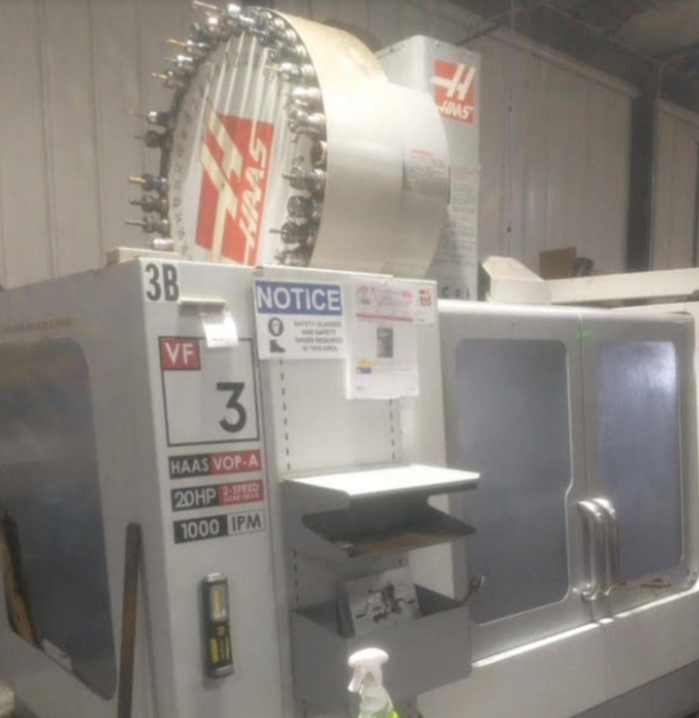 2006 Haas VF-3 CNC Vertical Machining Center, photo 2 of 30
