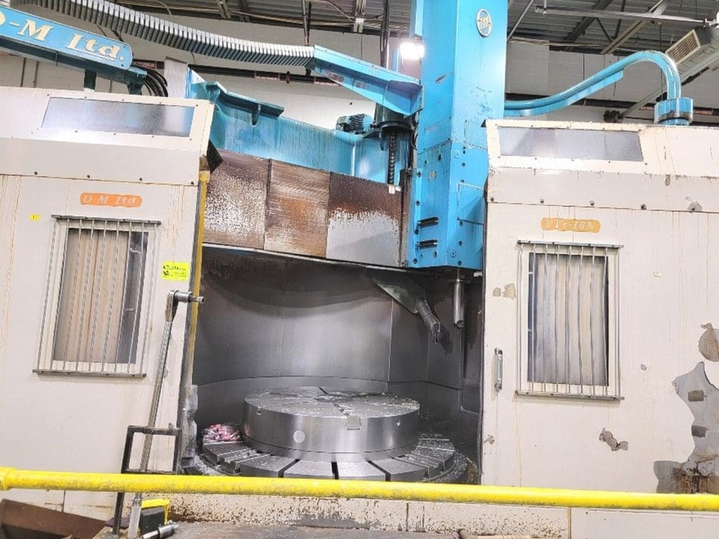 Used O-M VT5-16N CNC Vertical Turret Lathe For Sale