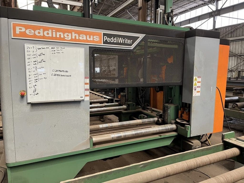 Used Peddinghaus Peddiwriter PW1250 CNC Plasma Marker For Sale