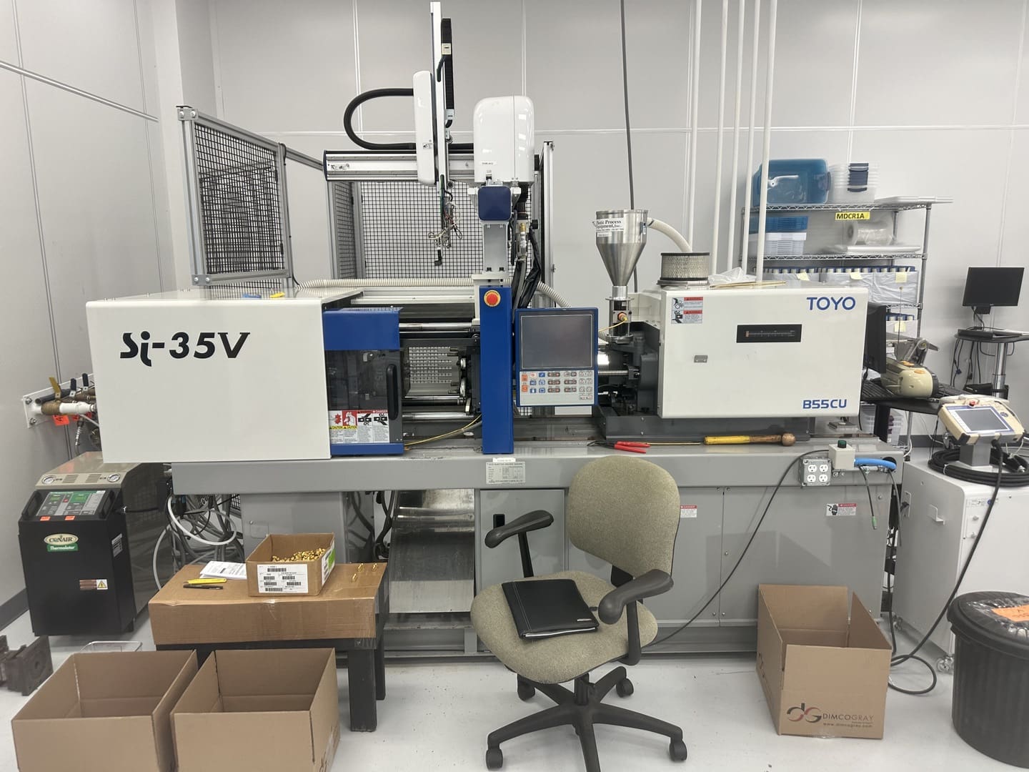 Used Toyo Si-35V-B55CU - Injection Molding Machine - 8074468