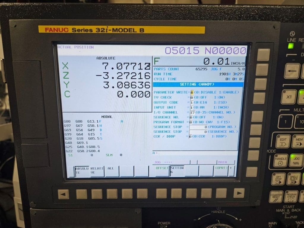 Used Tsugami B0326-III CNC Lathe For Sale
