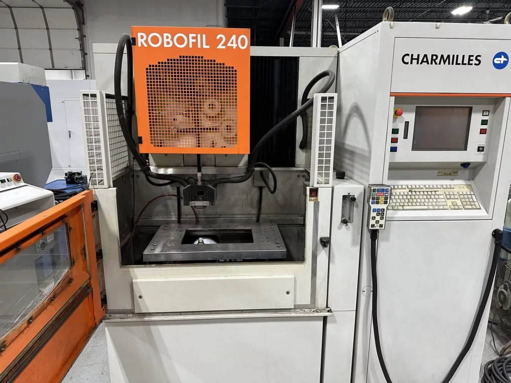2003 AgieCharmilles Robofil 240 EDM Machine, photo 6 of 7