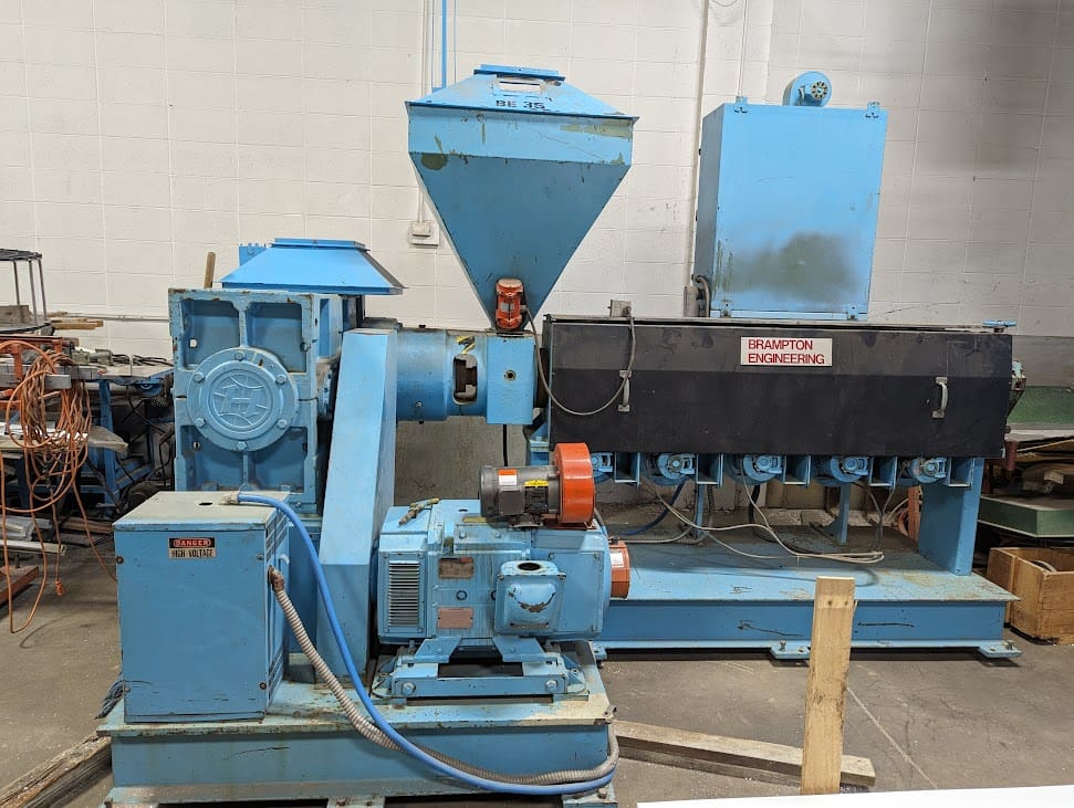 Brampton Engineering Single Screw Extruder