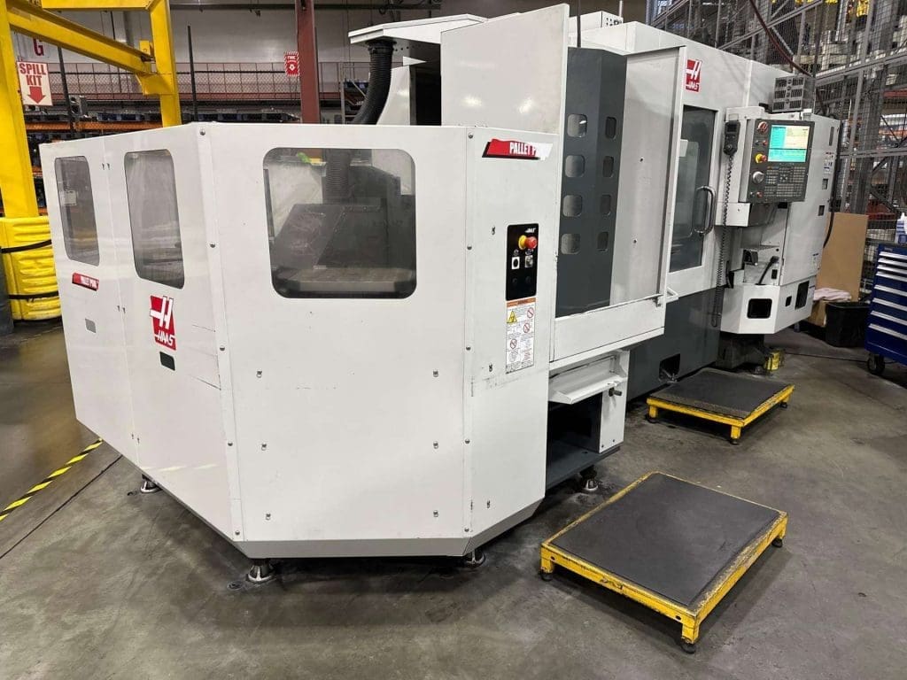 2014 Haas EC-400PP CNC Horizontal Machining Center, photo 9 of 11