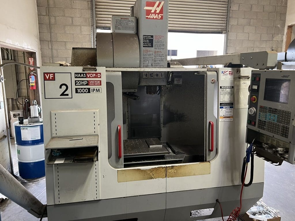 Used Haas VF-2D CNC Vertical Machining Center For Sale