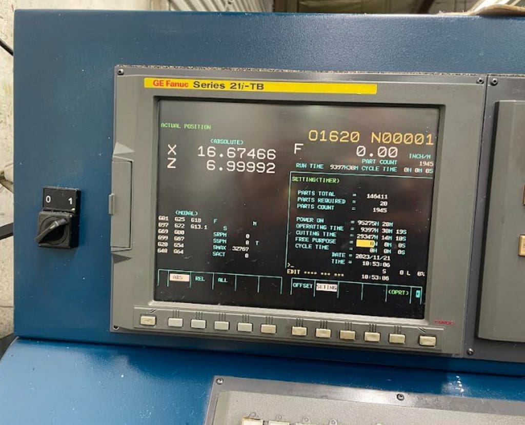 Used Hardinge GT27-1 CNC Lath For Sale