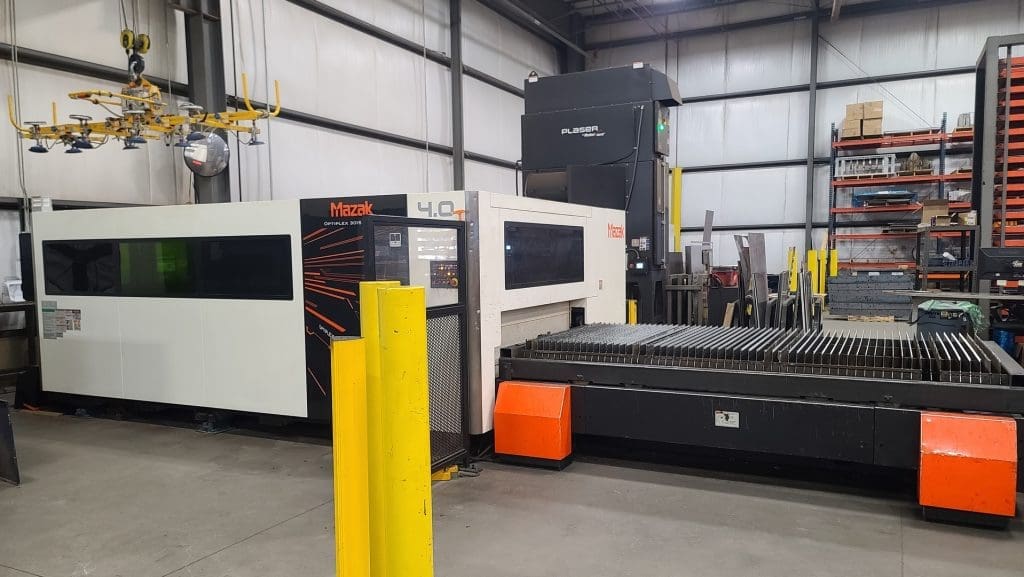 Used Mazak Optiplex 3015 CNC Laser For Sale