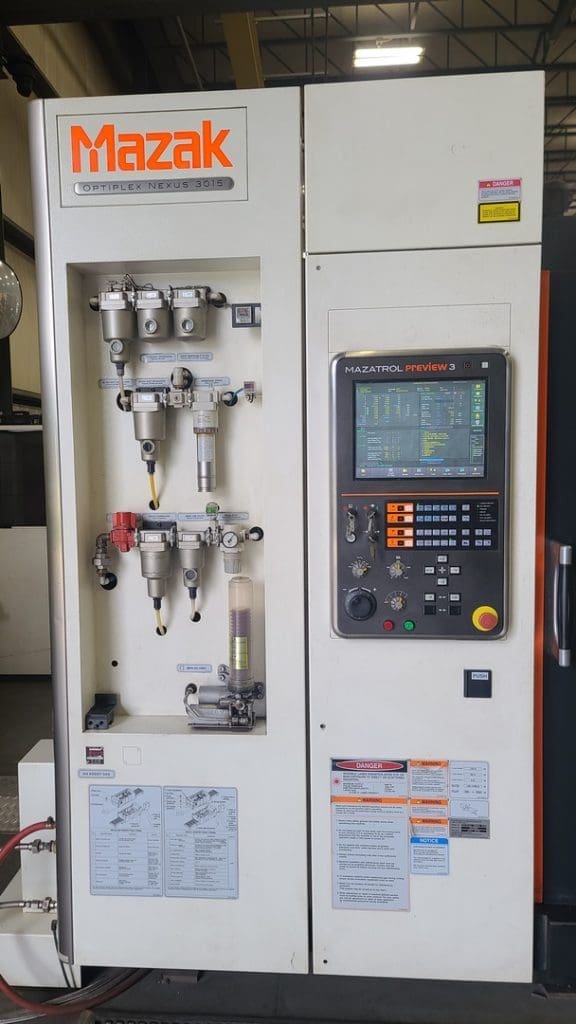 Used Mazak Optiplex Nexus 3015 CNC Laser For Sale
