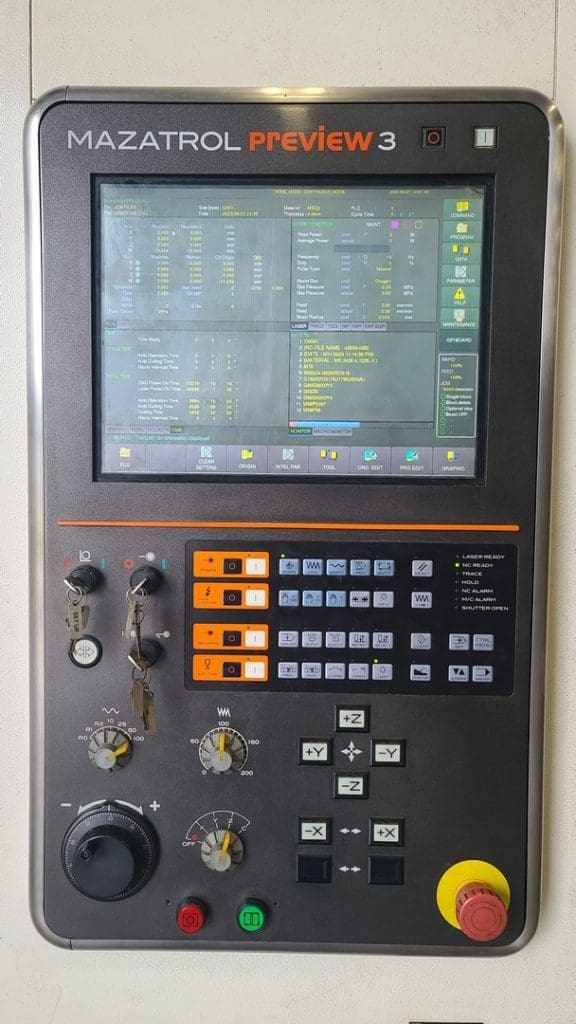 Used Mazak Optiplex Nexus 3015 CNC Laser For Sale