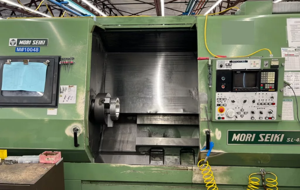 1989 Mori Seiki SL-45A/1500 CNC Lathe, photo 2 of 8
