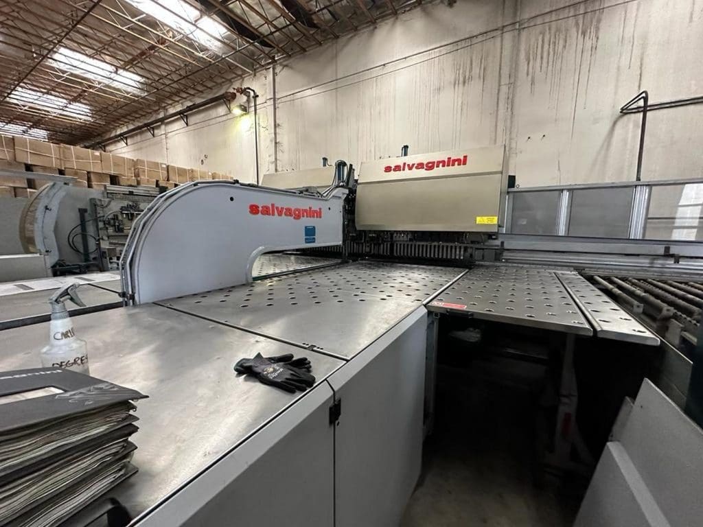 Used Salvagnini P4 Performer Folding Machine For Sale