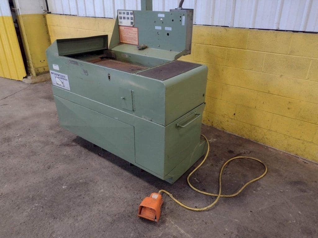 Used Storm Vulcan 1000A Surface Belt Sander For Sale