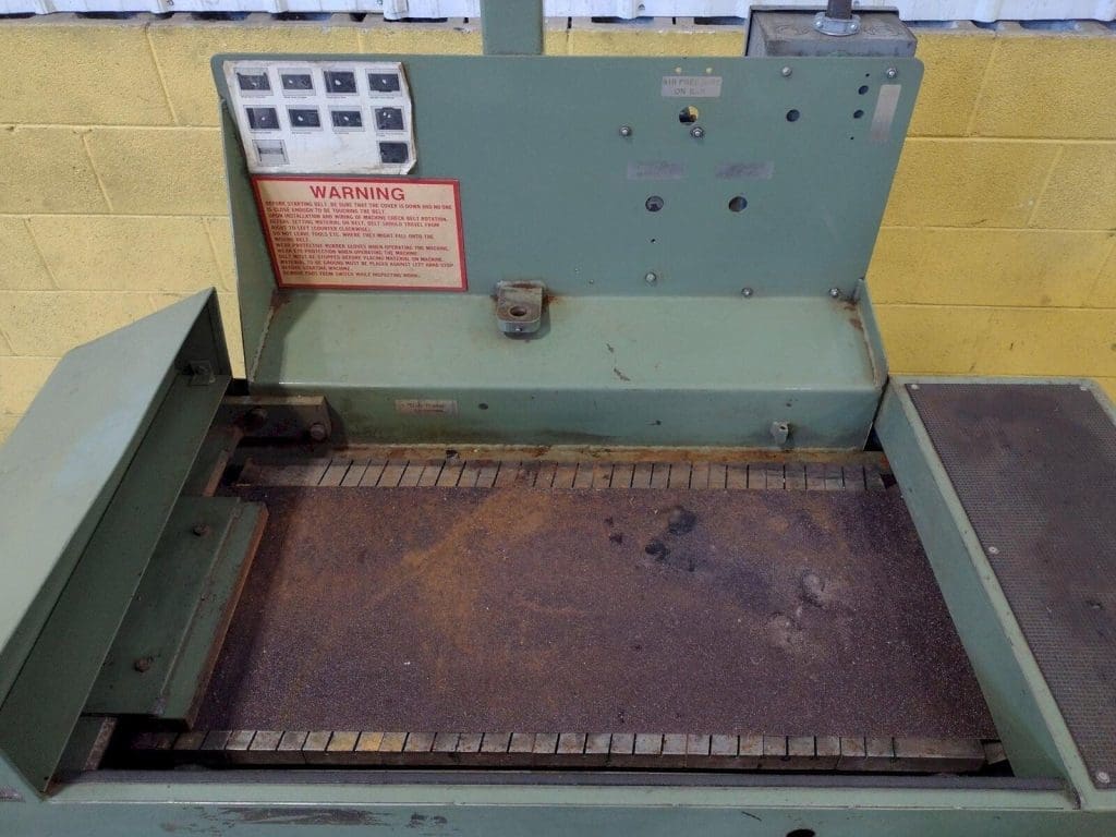 Used Storm Vulcan 1000A Surface Belt Sander For Sale