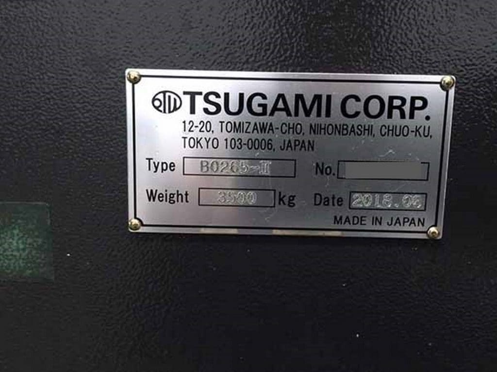 Used Tsugami BO265-II CNC Lathe For Sale