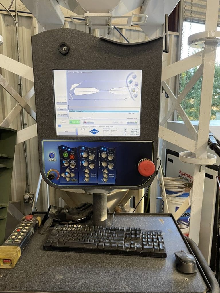 Used Wardjet X-2040 CNC Waterjet For Sale