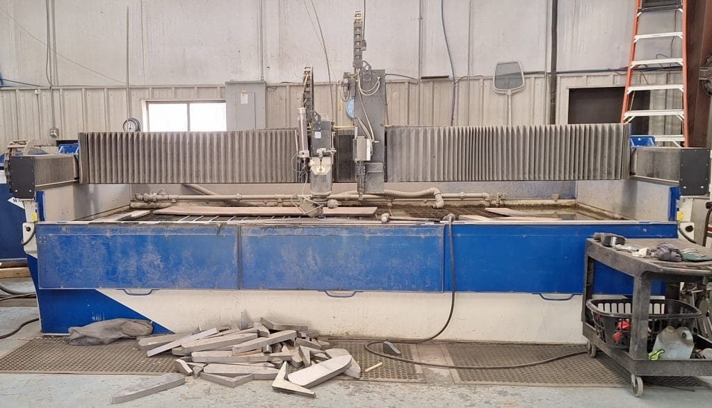 Used Wardjet X-2040 CNC Waterjet For Sale