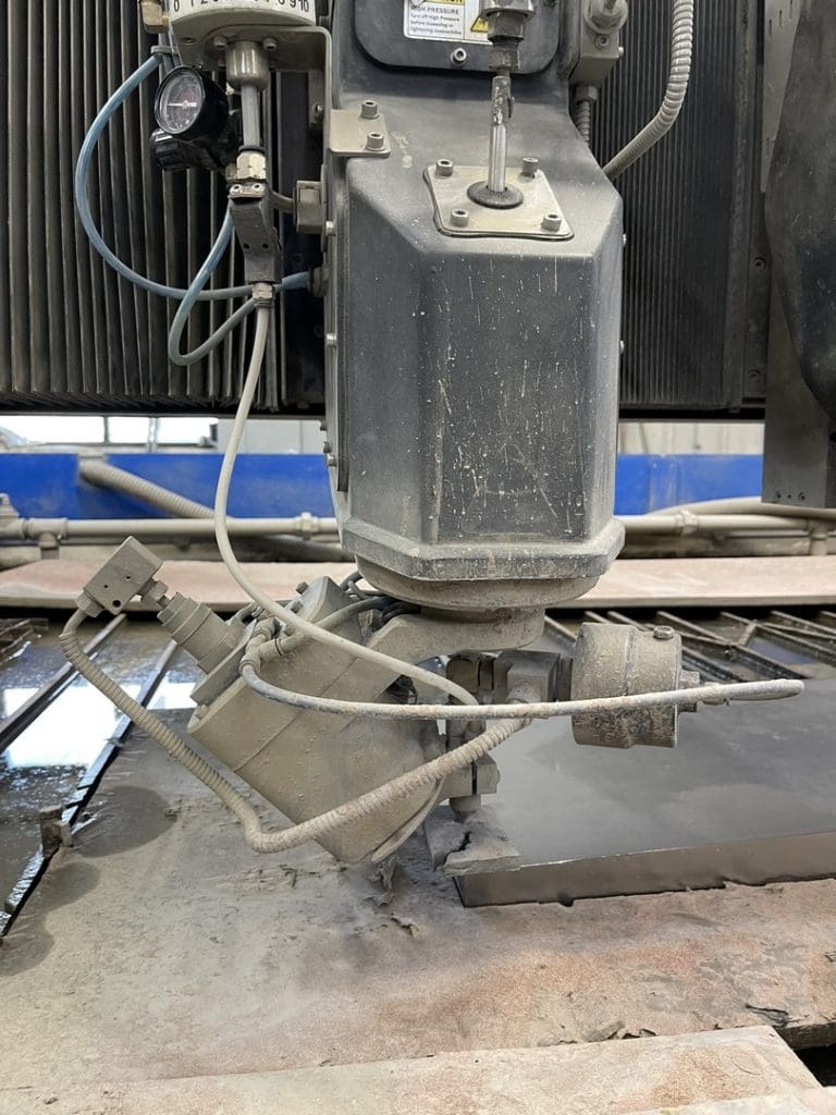 Used Wardjet X-2040 CNC Waterjet For Sale